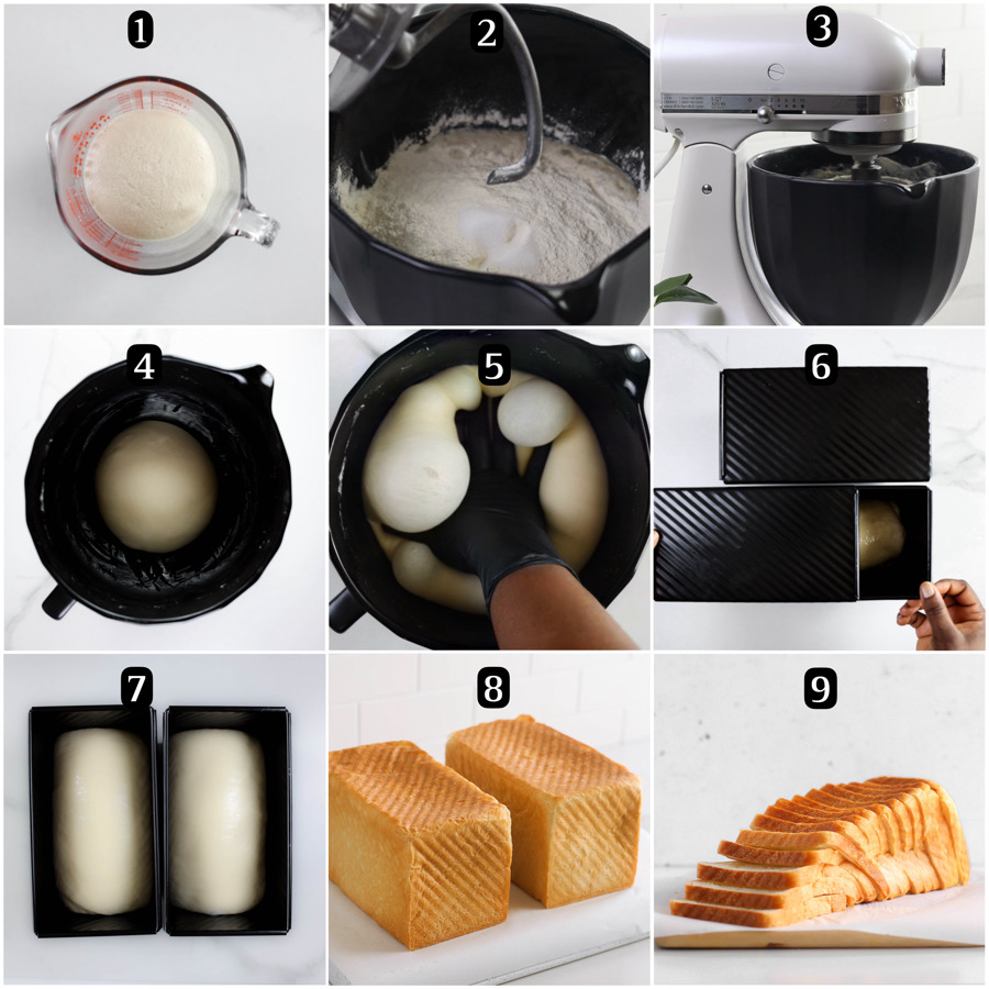 steps to make homemade bread 